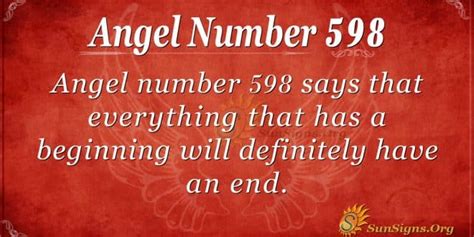 Angel Number 598 Meaning: You Get What You Give .